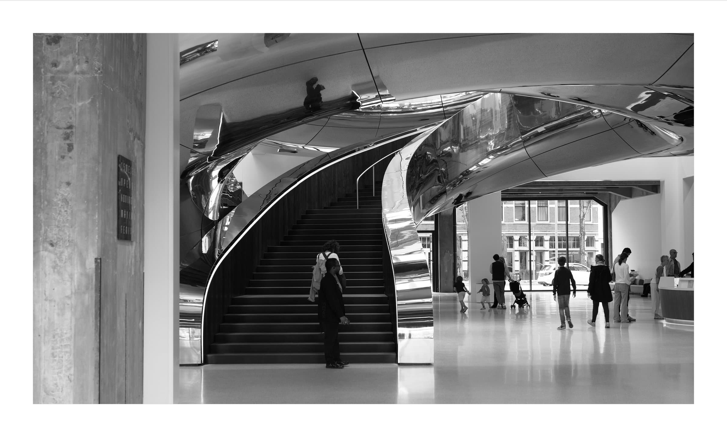 Digital photograph from the streets and architecture of Rotterdam, shot on a Sigma BF.