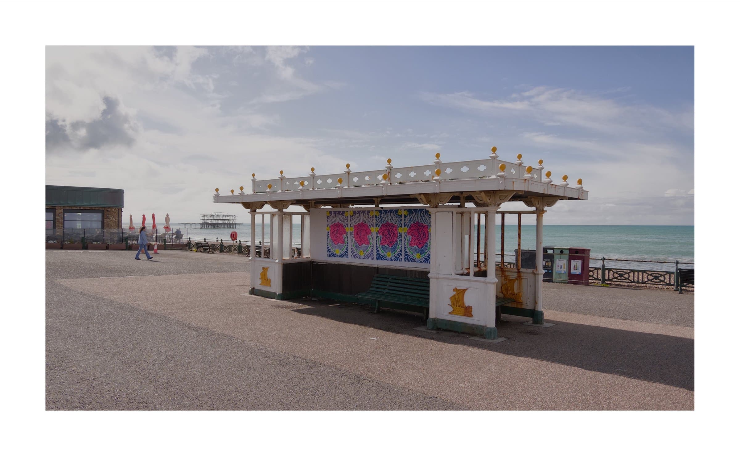 Digital photograph from the seaside town of Brighton in the UK, shot on a Sigma BF.