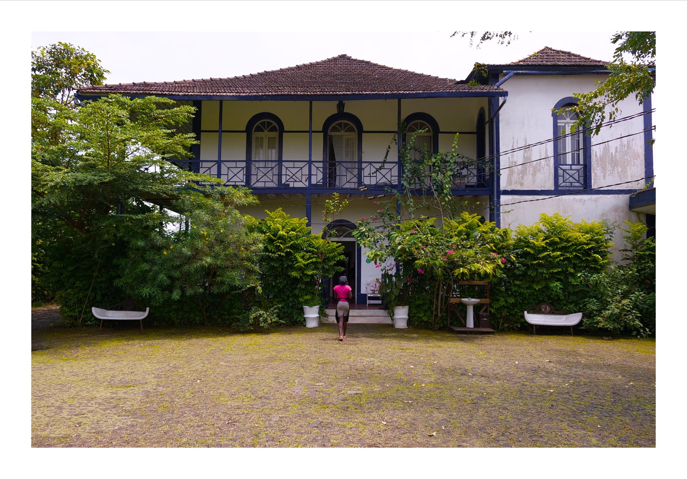Digital photograph from the volcanic equatorial island of São Tomé, shot on a Sigma BF.