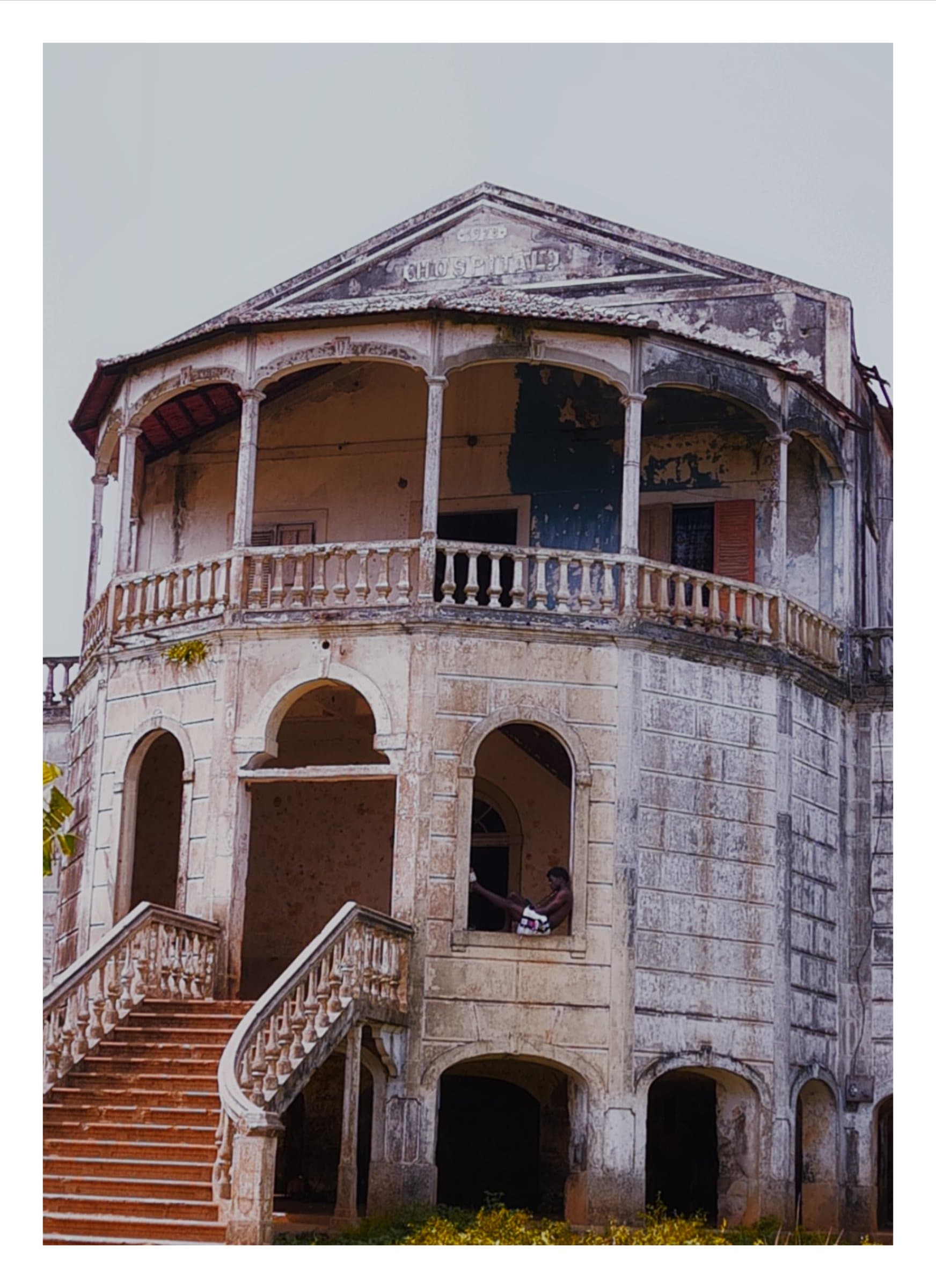 Digital photograph from the volcanic equatorial island of São Tomé, shot on a Sigma BF.