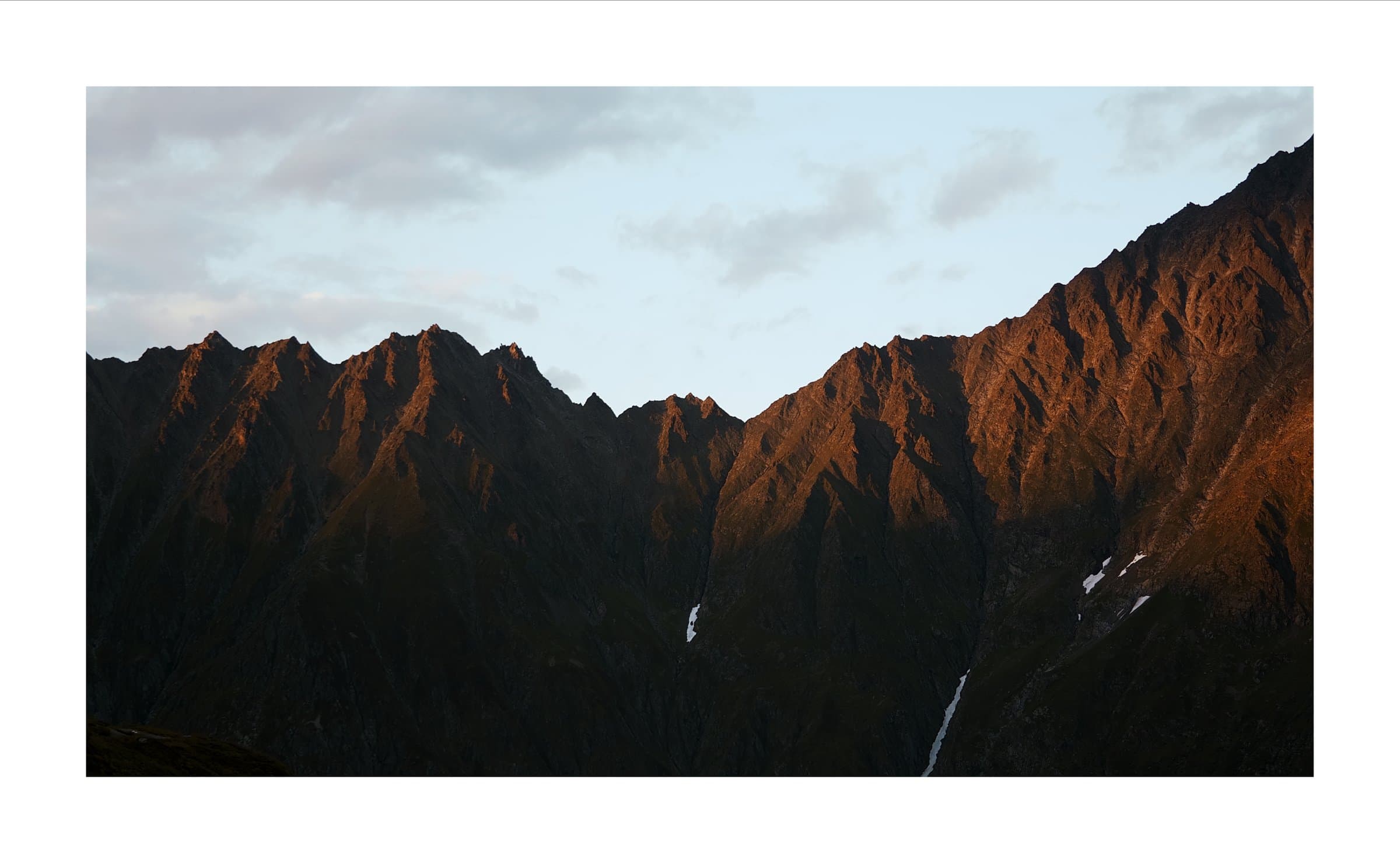 Digital photograph from the Swiss Alps, shot on a Sigma BF.