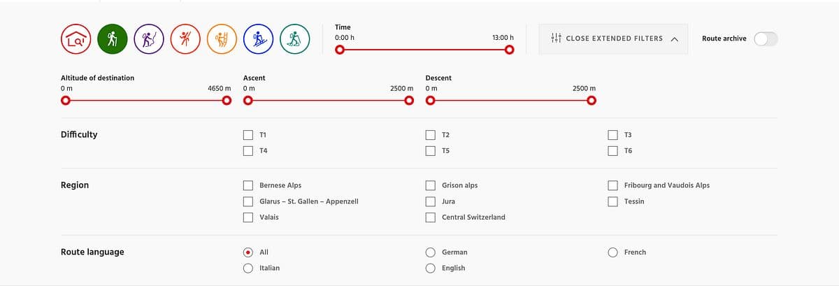 The SAC portal is an excellent way to find hikes that match your level.