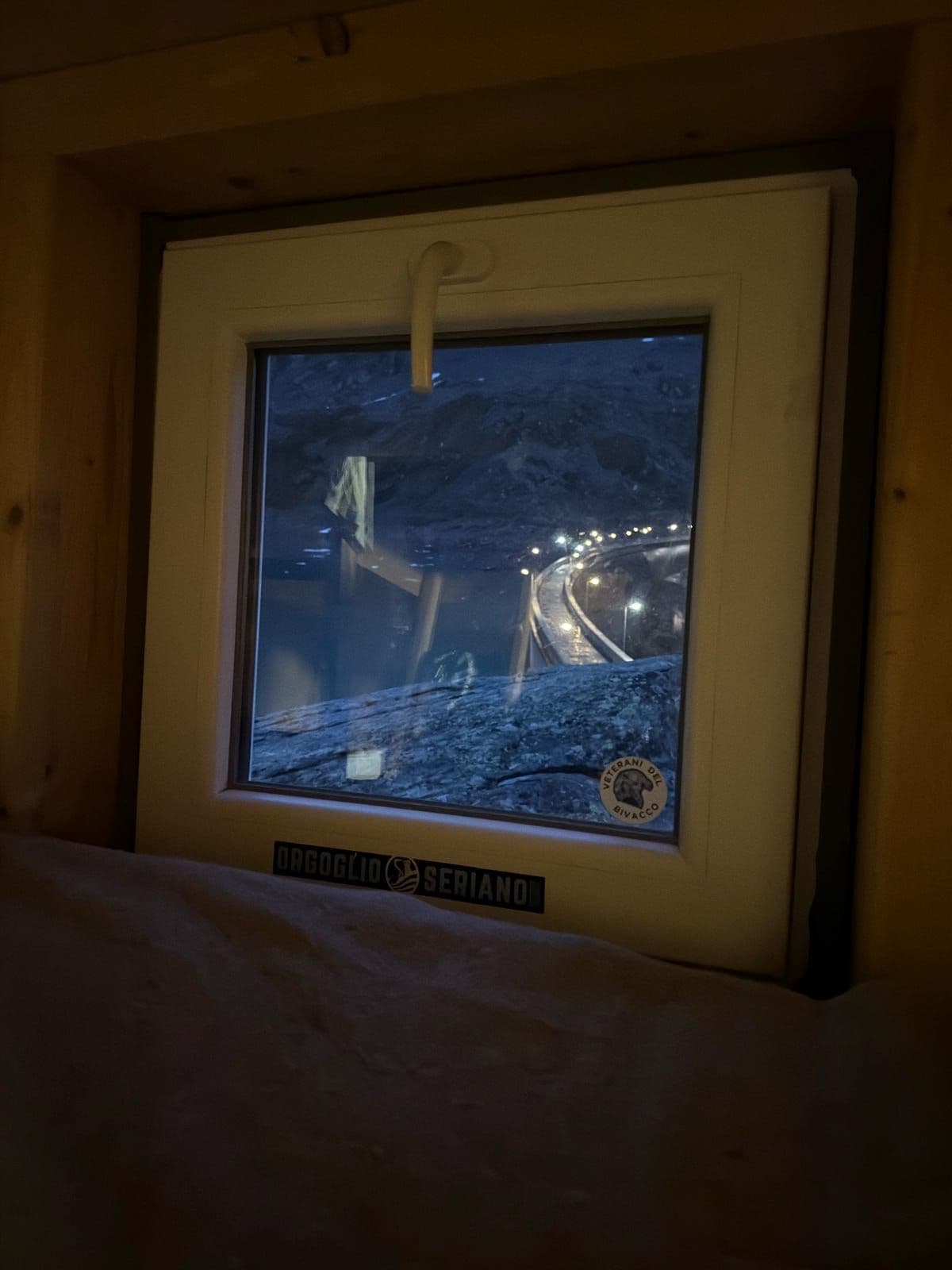 Day / Night view from my bunk