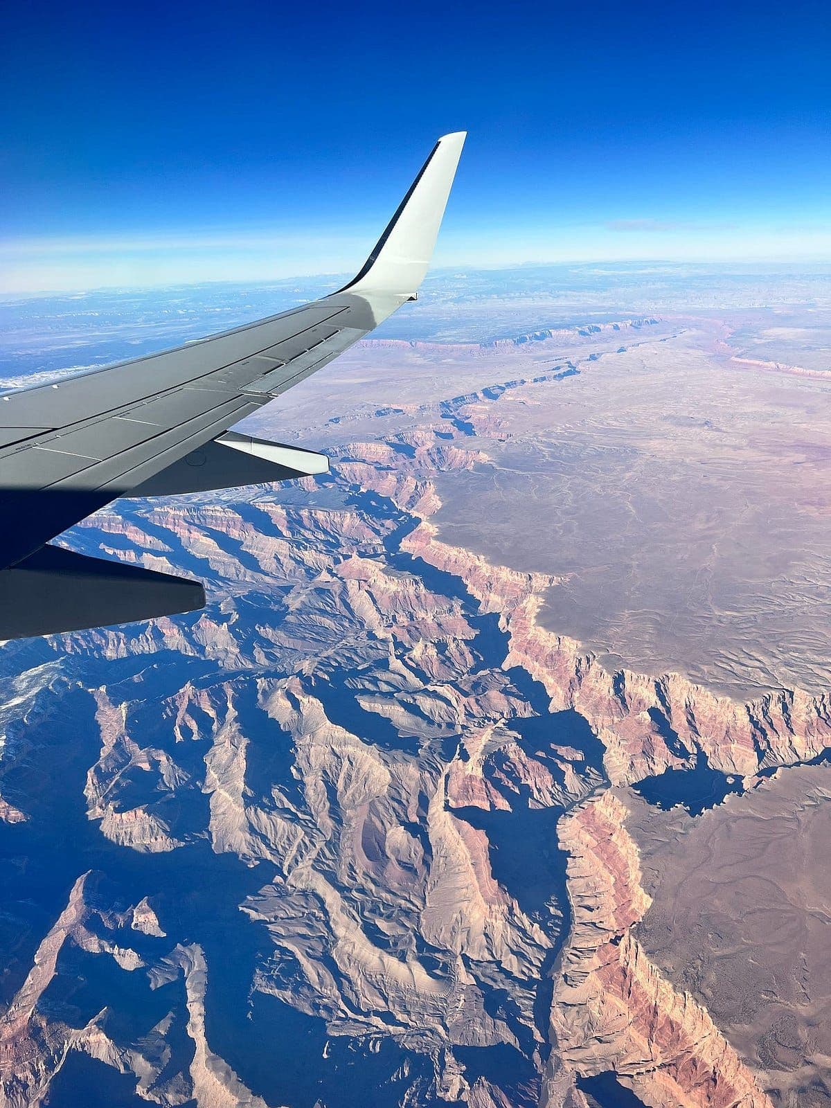 On route to LAX — Grand Canyon
