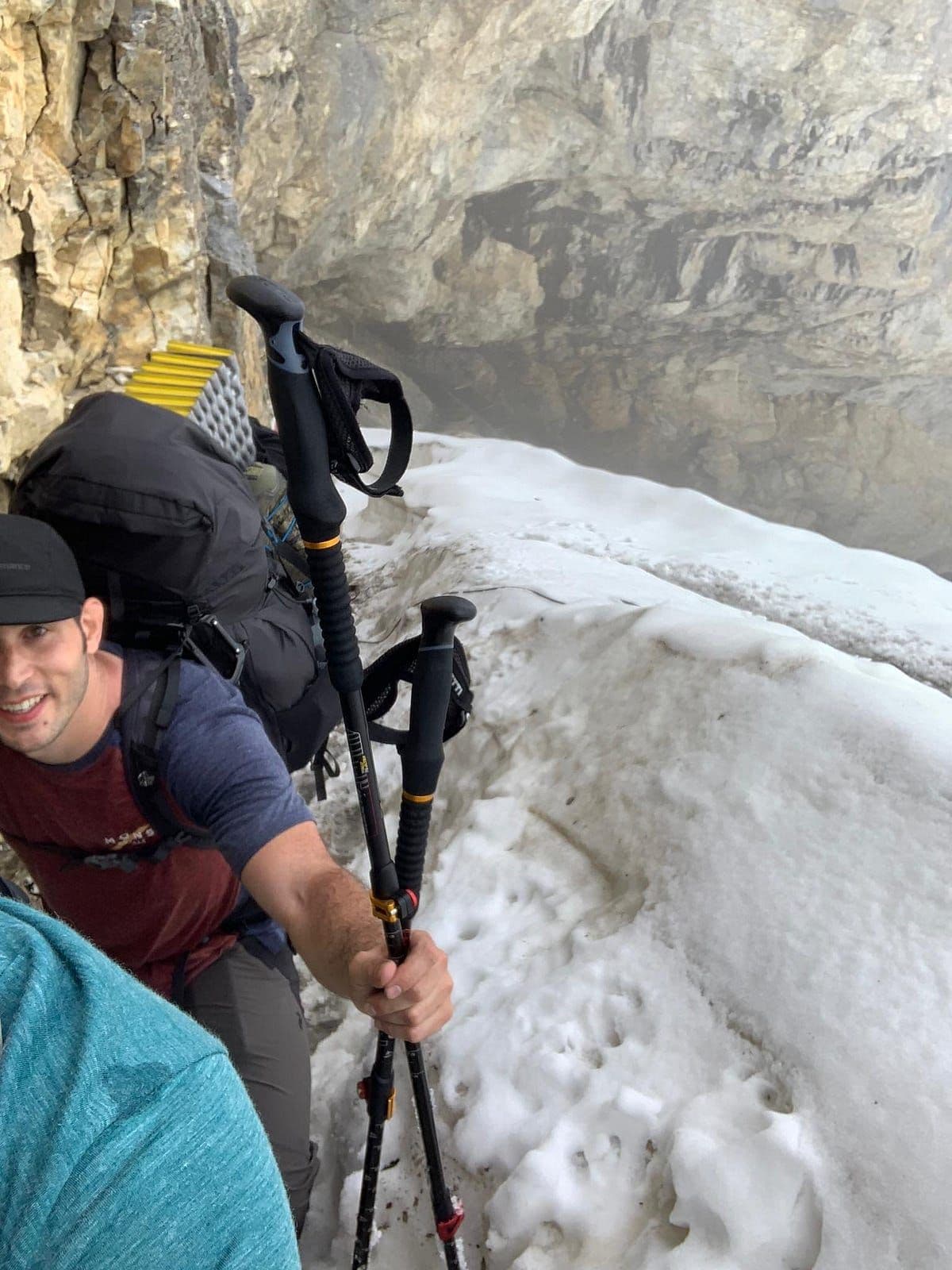 Heading up to Blüemlisalphütte