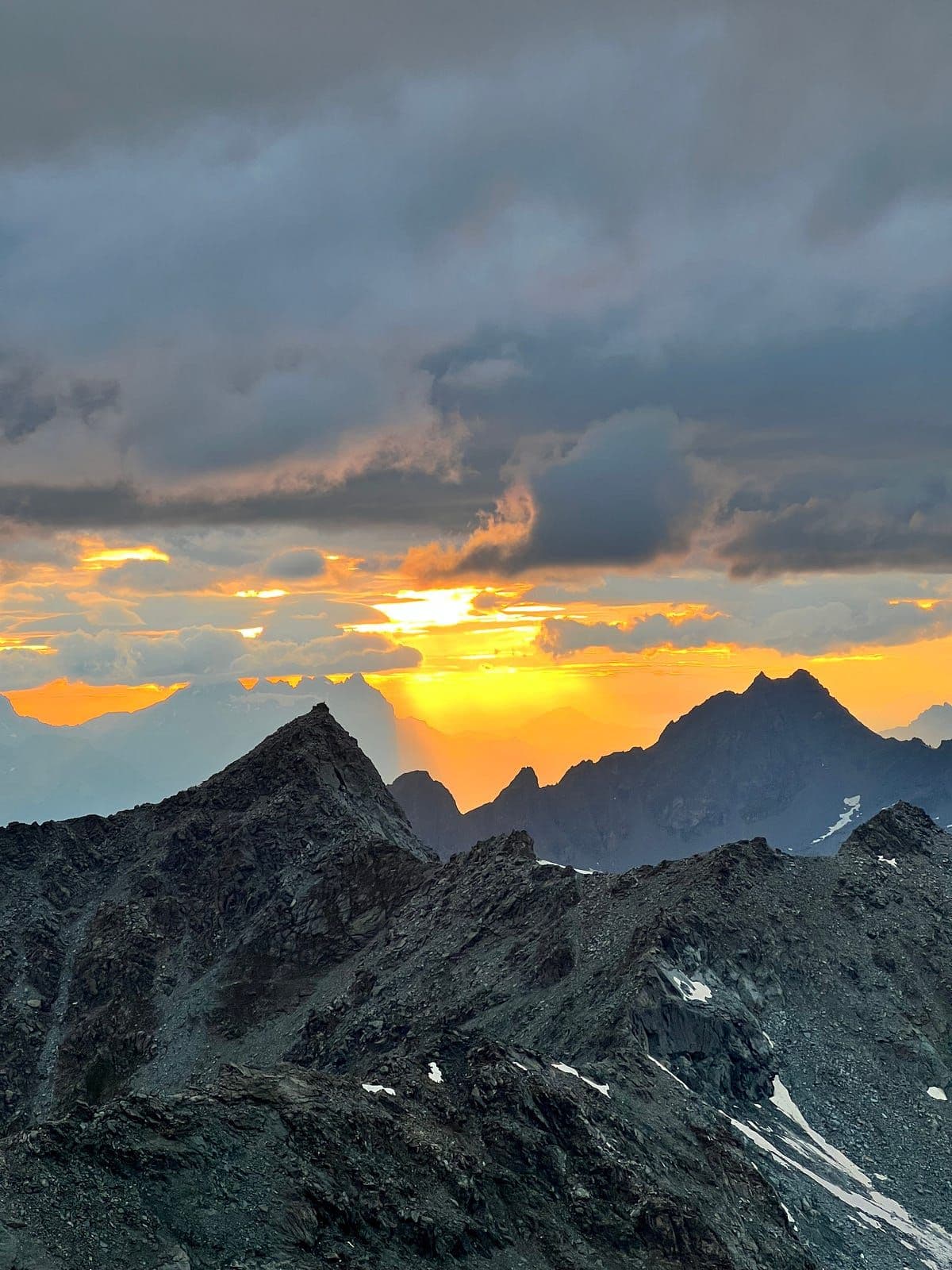 Views from the toilet! and then inside the hut