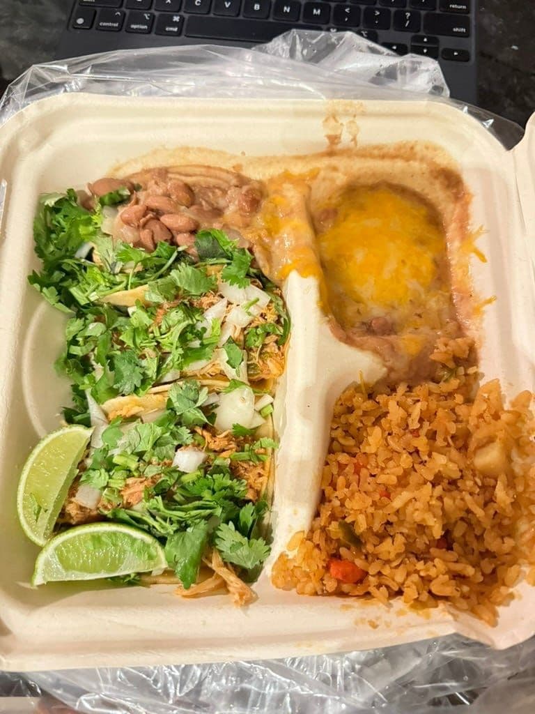 Pho from The Pig & Lady. Burger from The Daily. Tacos from Maria Bonita.