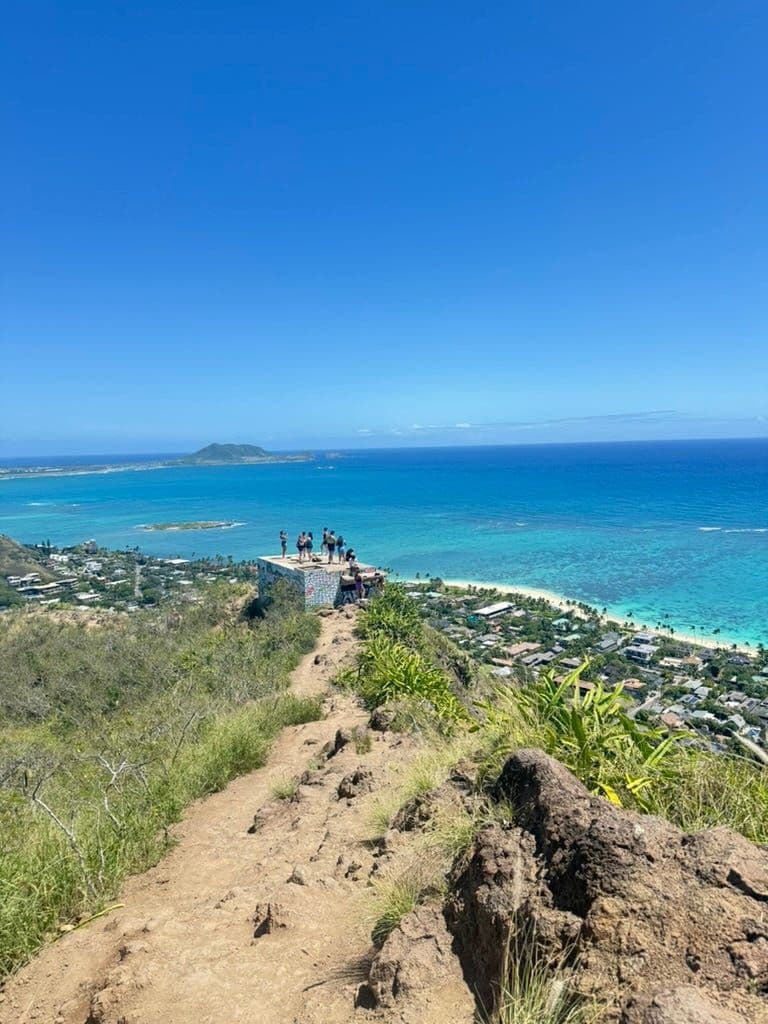 Short hike but epic views from Lanikai Pillbox